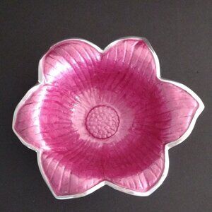 Julia Knight Lily 11" Bowl Raspberry
